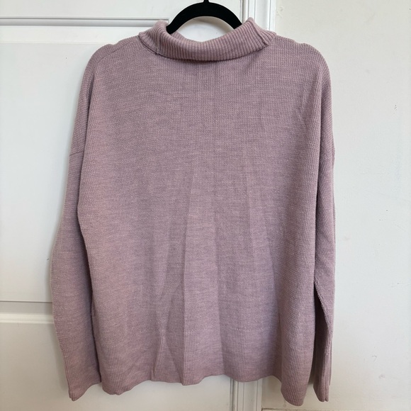 Eileen Fisher Wool Turtleneck Sweater - Picture 5 of 7